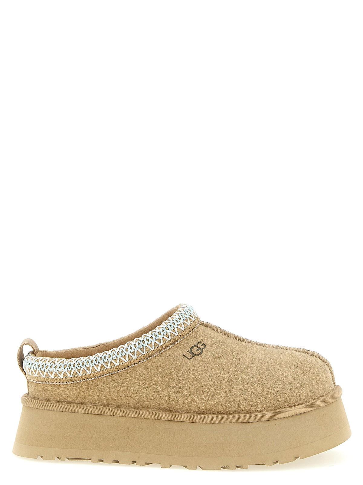 UGG Beige Leder Mules