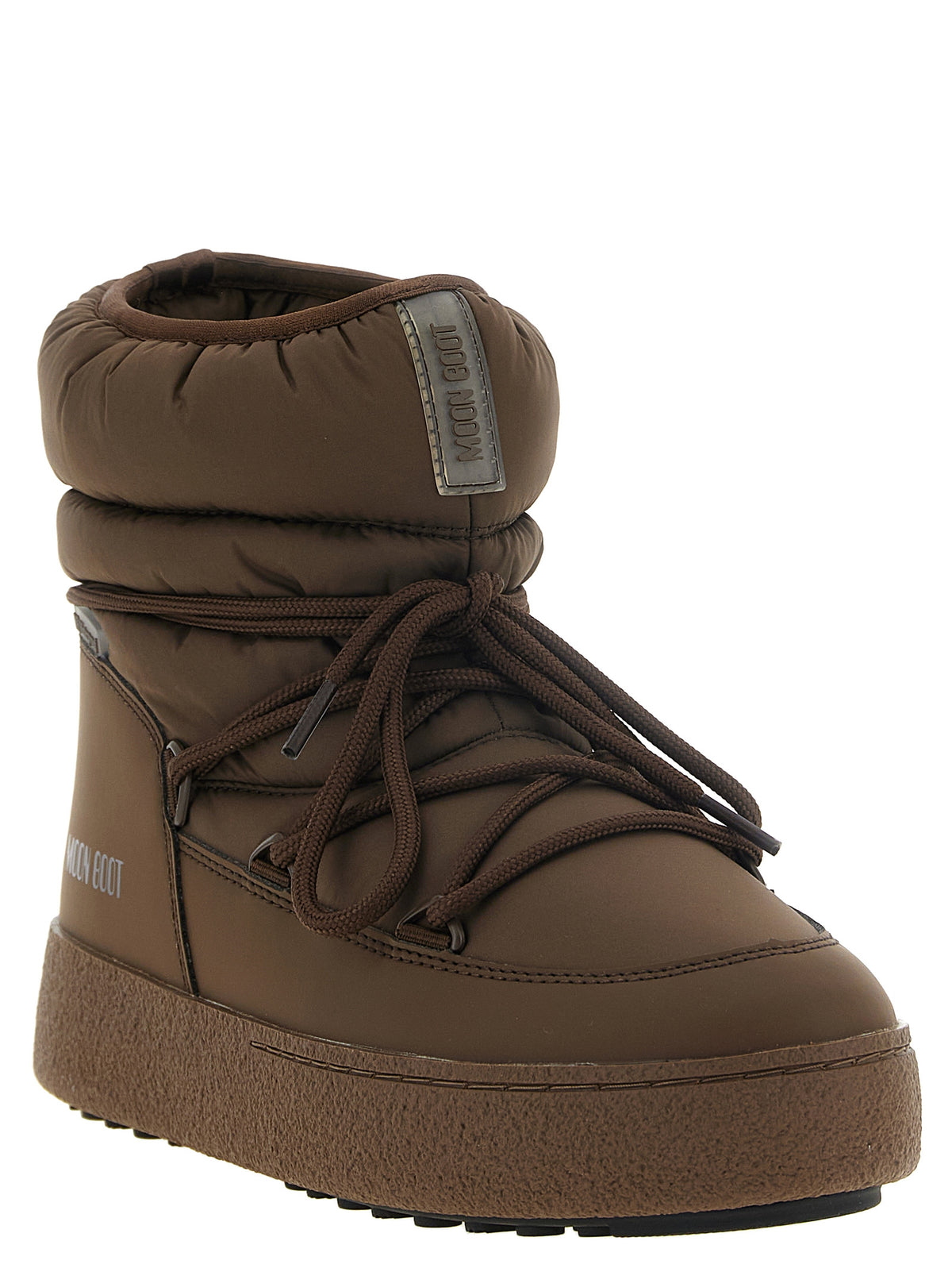 Moon Boot Braune Stiefel aus Polyamid