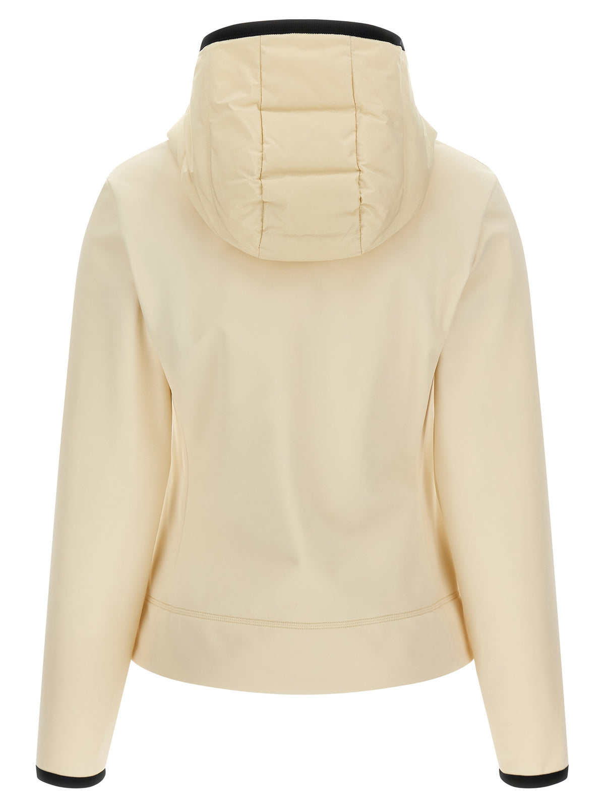 Moncler Grenoble Weiße Strickjacke aus Polyamid