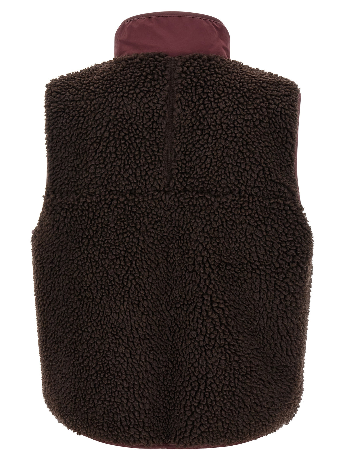 PATAGONIA Braune ärmellose Jacke aus Polyester