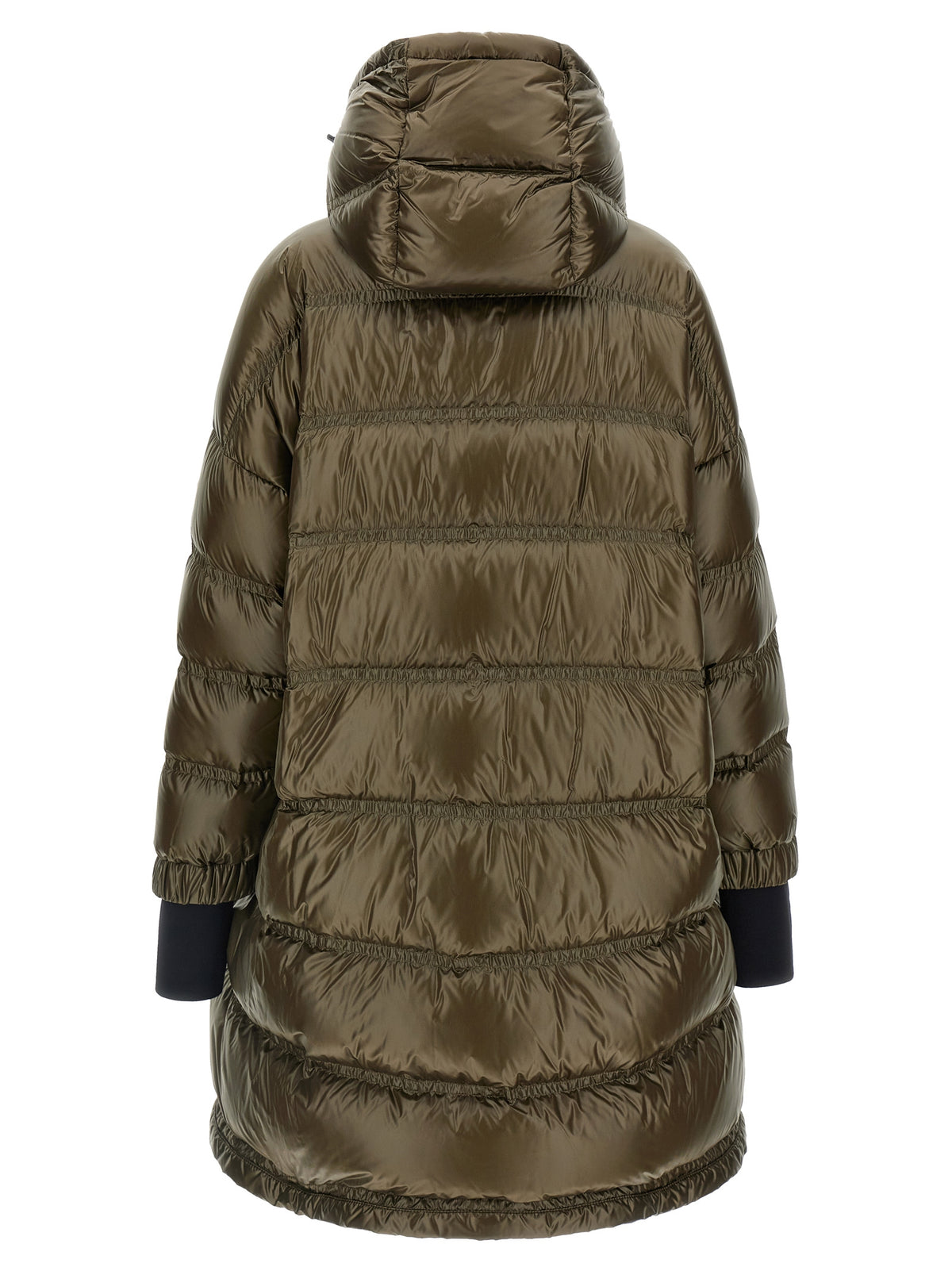 Moncler Grenoble Zweifarbiger Polyamid-Mantel