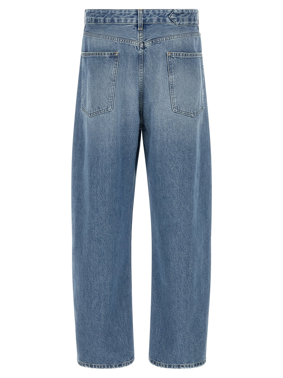 Jacquemus Blaue High-Waist Jeans aus Baumwolle