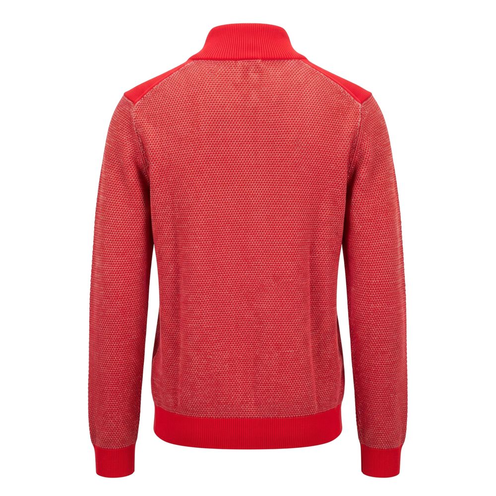 Malo Roter Baumwollpullover