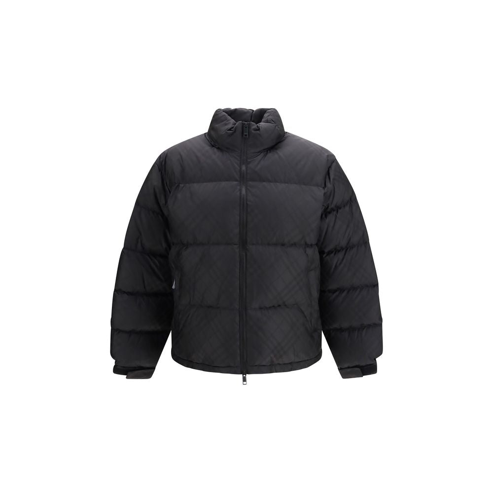 Burberry Schwarze Polyamidjacke