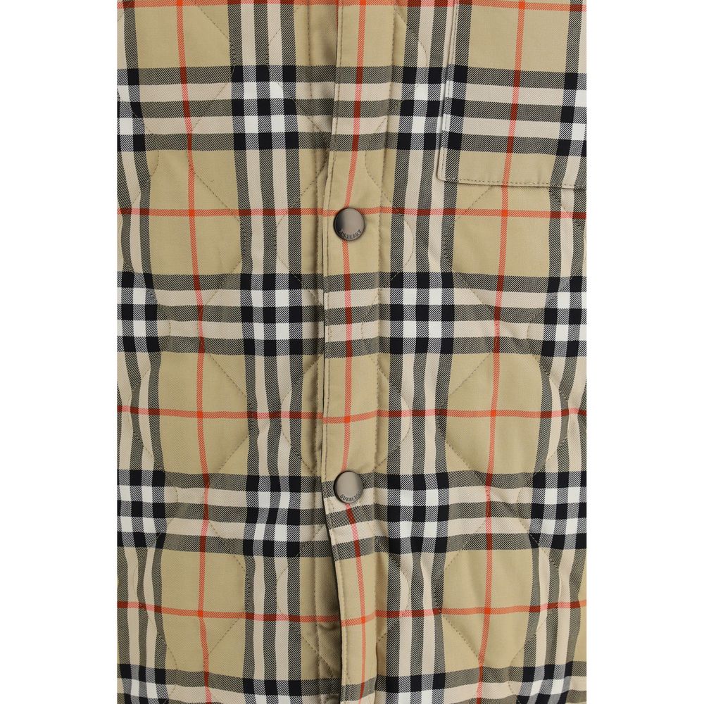 Burberry Zweifarbige Jacke aus Polyamid
