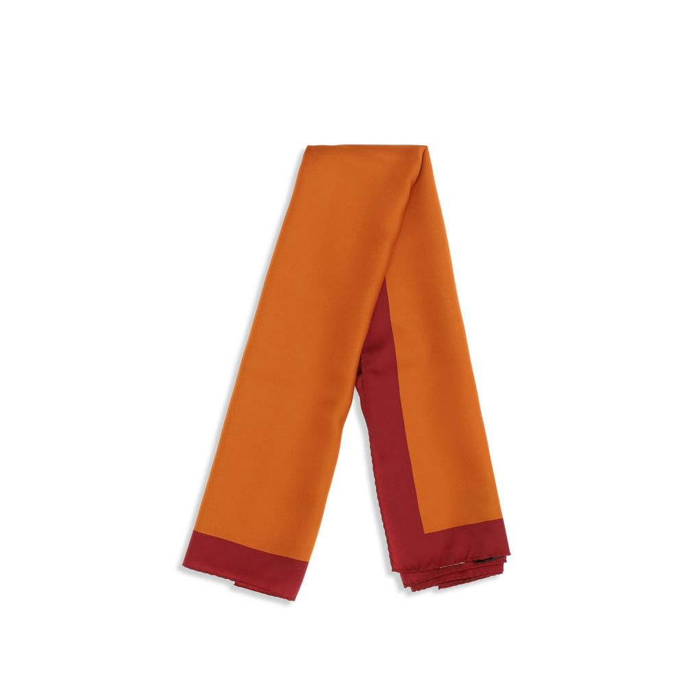 Saint Laurent Orange Seidenschal