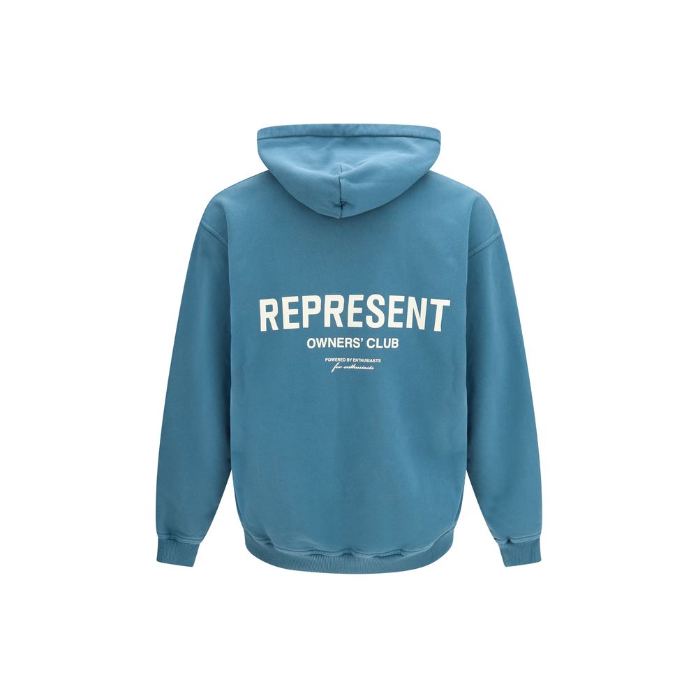 Represent Blauer Baumwoll-Sweatshirt