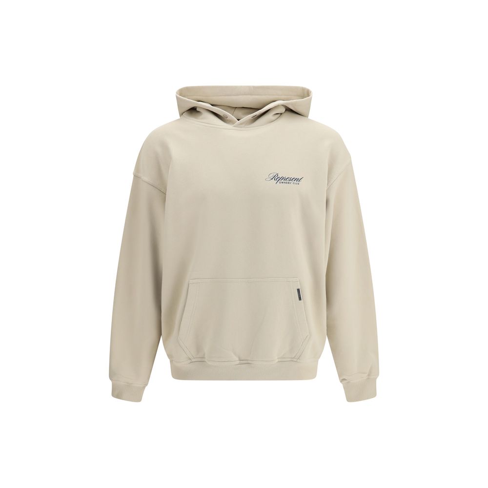 Represent Beige Baumwoll-Sweatshirt
