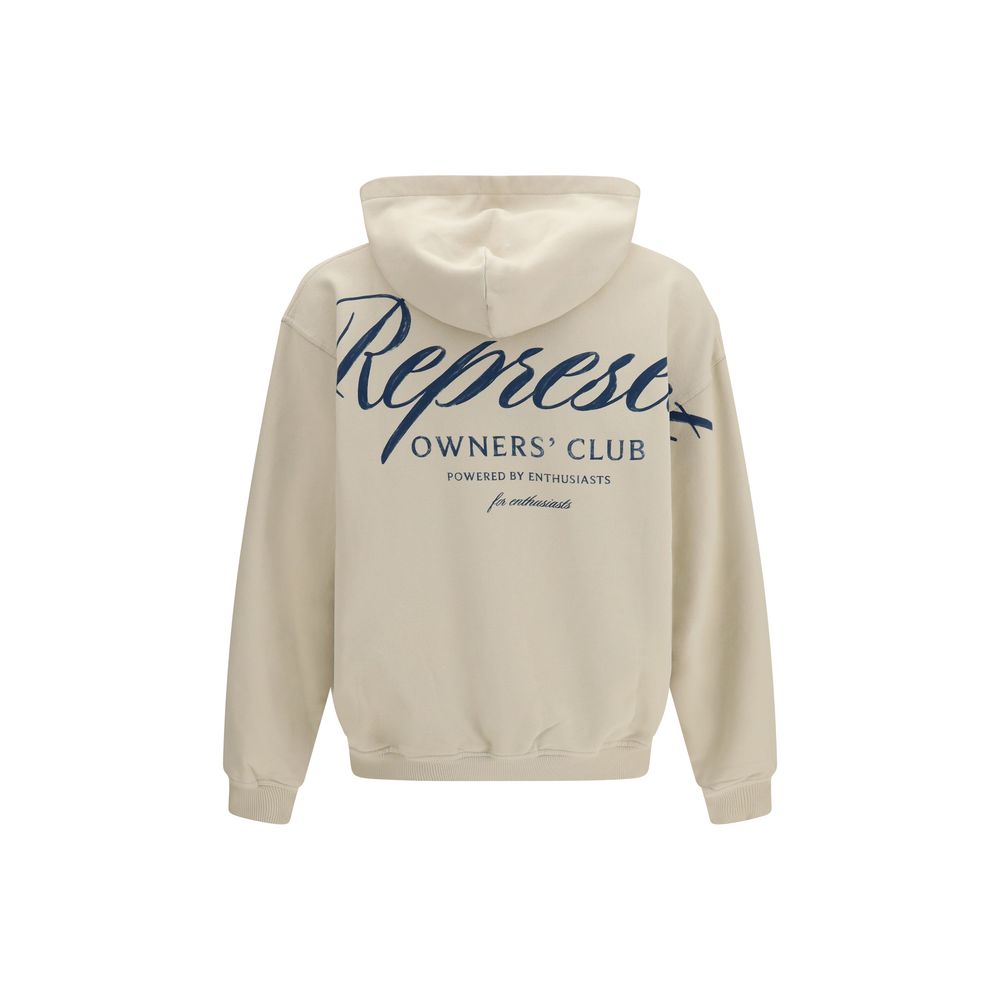 Represent Beige Baumwoll-Sweatshirt