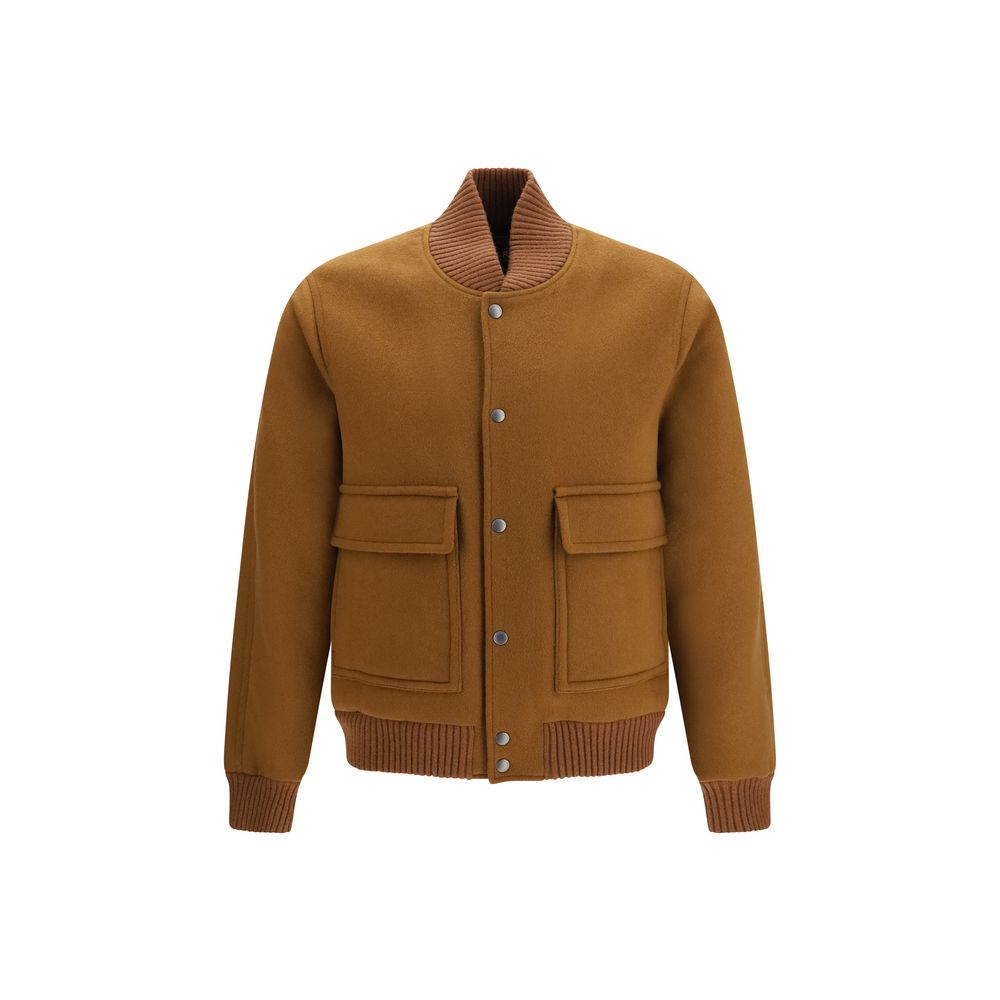 Woolrich Brauner Woll-Bomber Aries
