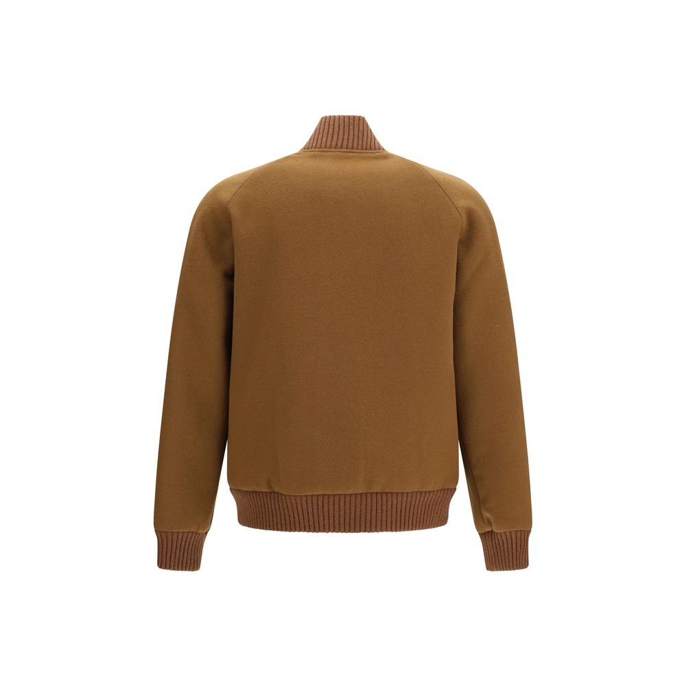 Woolrich Brauner Woll-Bomber Aries