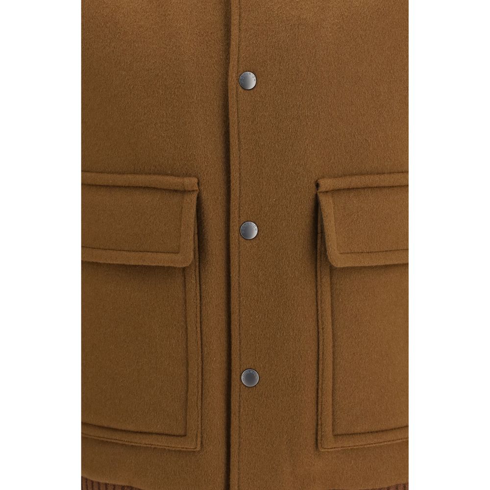 Woolrich Brauner Woll-Bomber Aries
