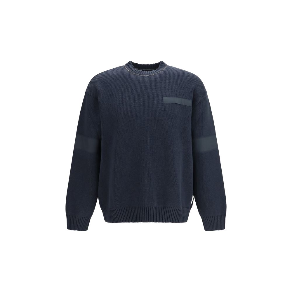 GR10K Blauer Baumwoll-Sweatshirt