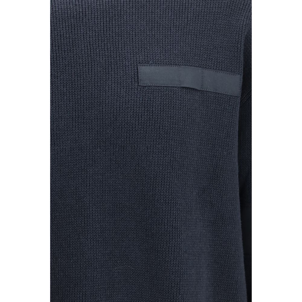 GR10K Blauer Baumwoll-Sweatshirt