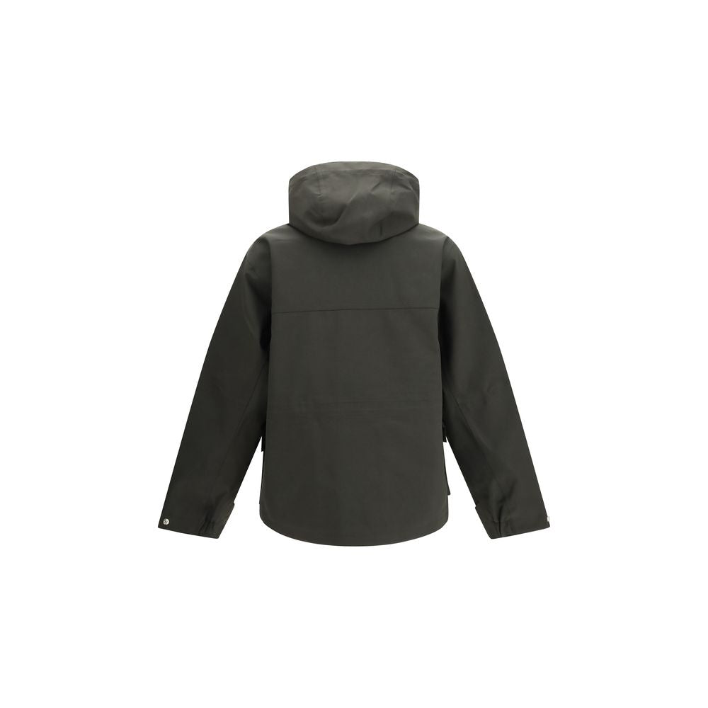 GR10K Schwarzer Parka aus Polyester