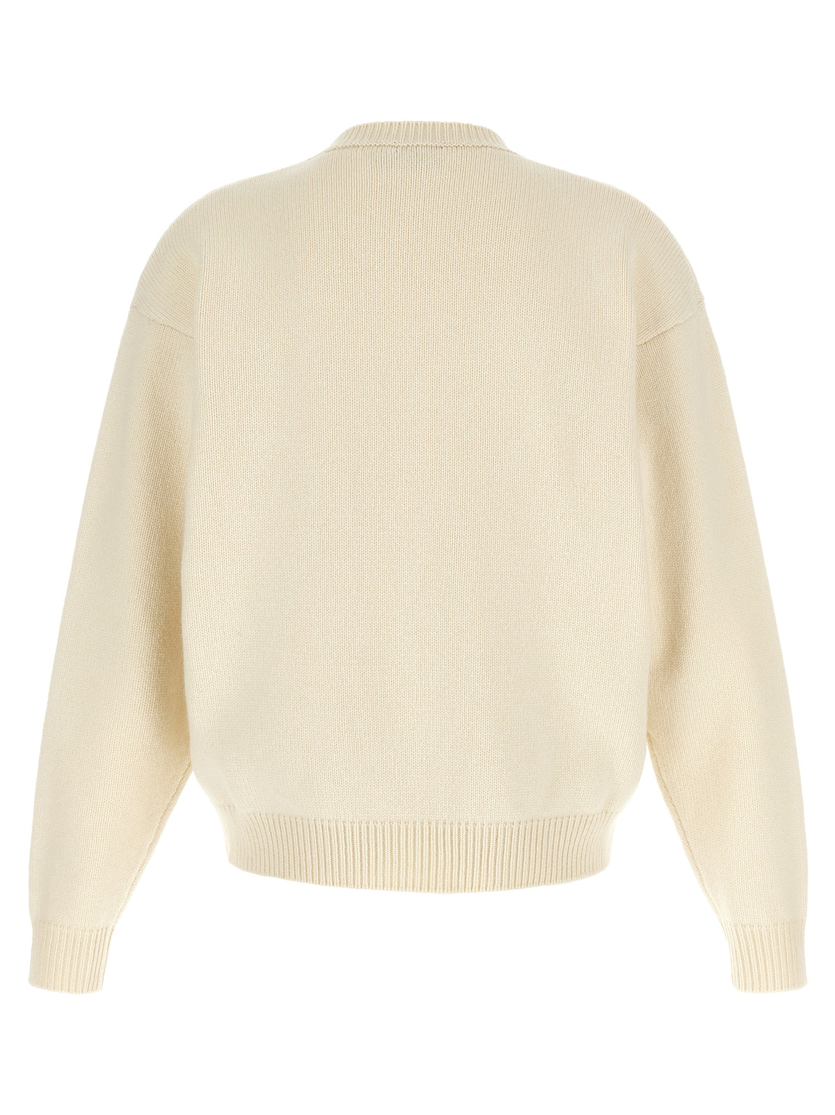 Dsquared² Weiße Wollstrickjacke