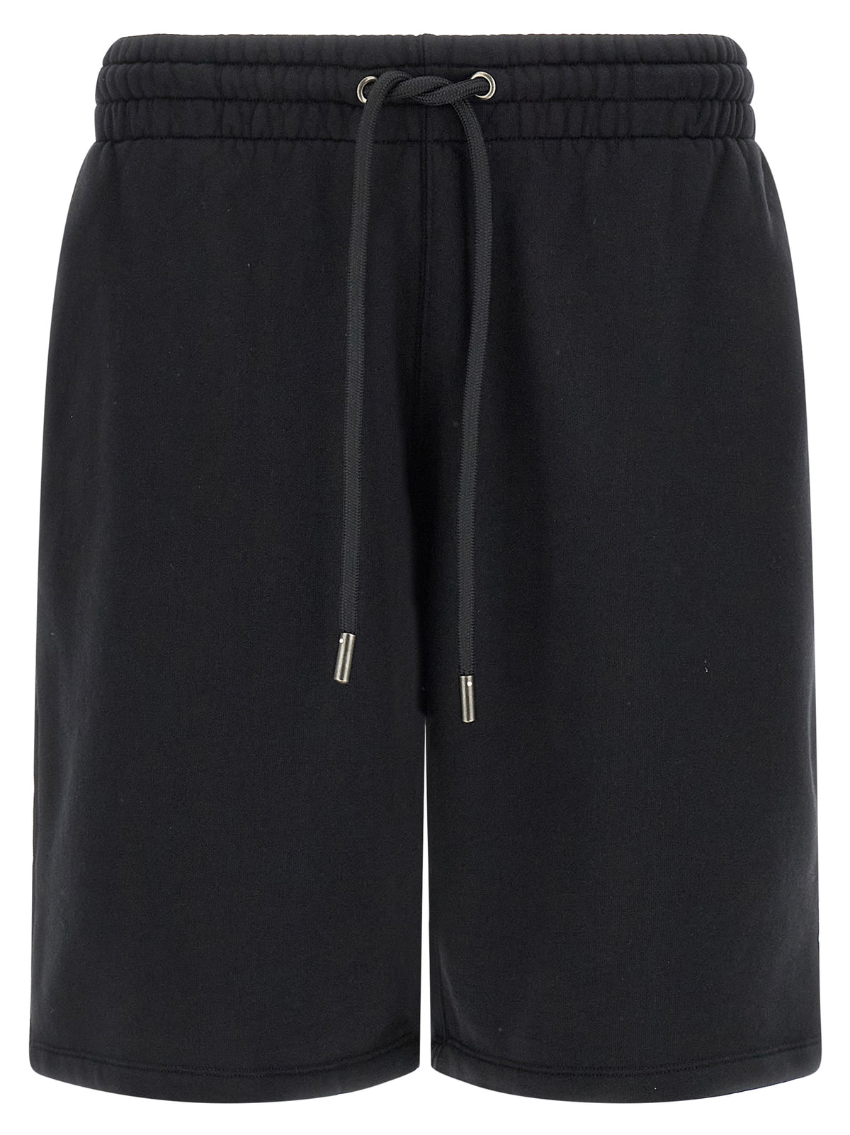 Off-White Schwarze Baumwoll-Bermudashorts