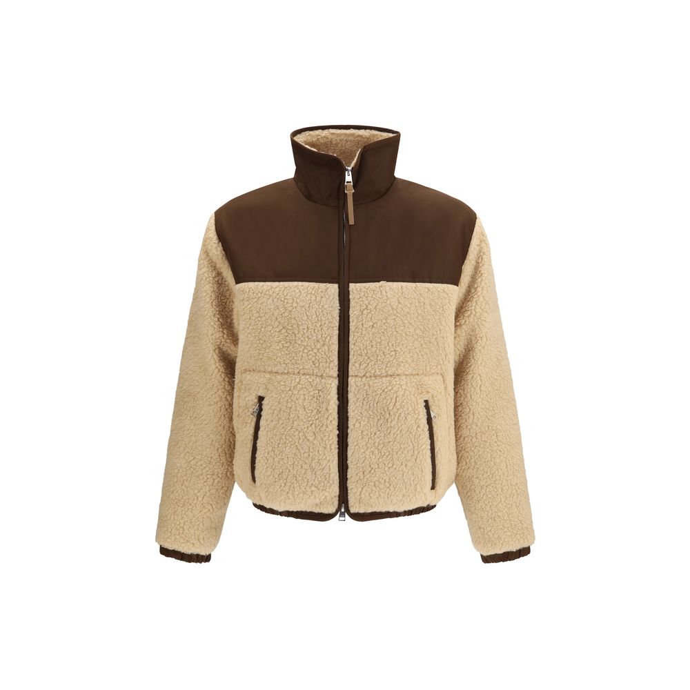 Ami Paris Beiger Wollmantel