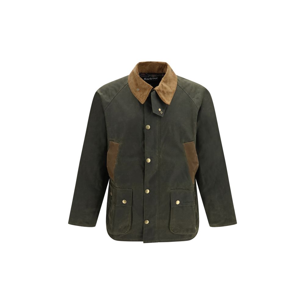 Barbour Zweifarbige Baumwoll-Shell-Jacke