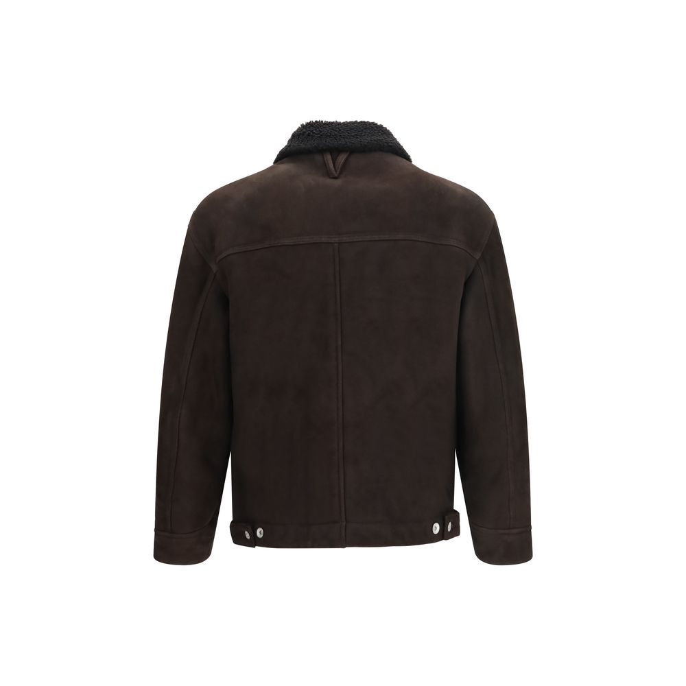 Valstar Braune Lammlederjacke Ovis Aries