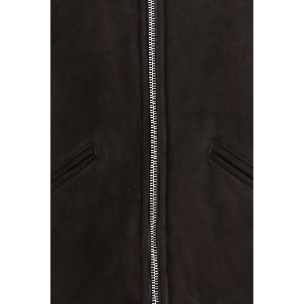 Valstar Braune Lammlederjacke Ovis Aries