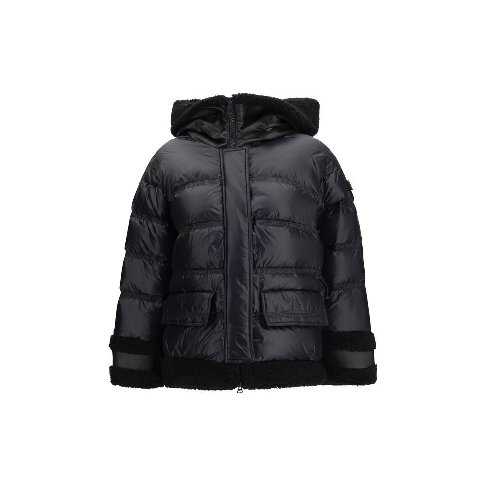 Peuterey Schwarze Polyamid-Shell-Jacke