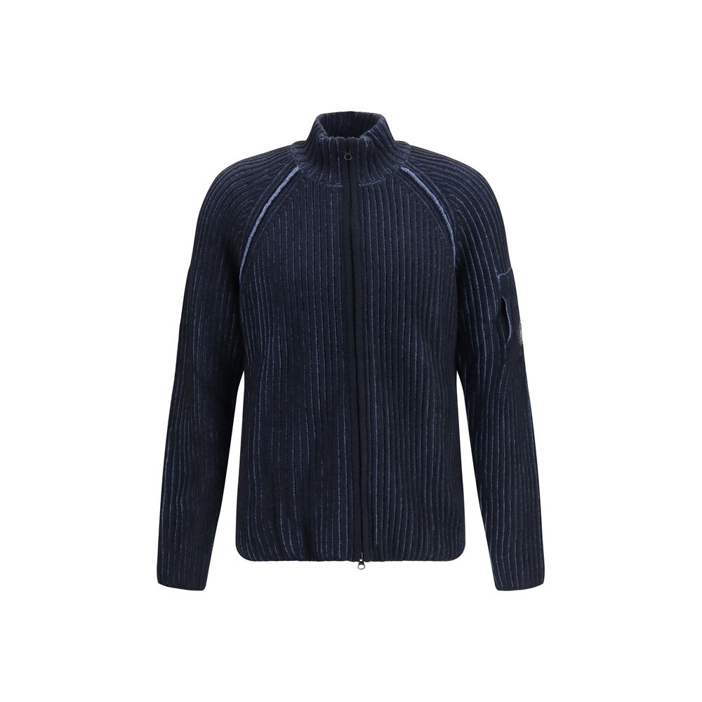 C.P. Company Blauer Cardigan aus Polyamid