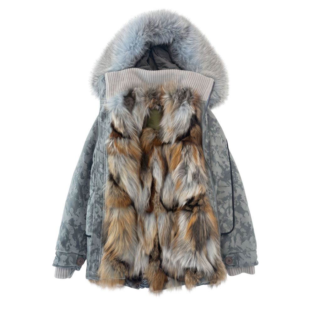 Mr&Mrs Italy Hellblaue Baumwolljacke für Damen
