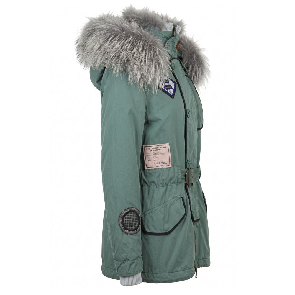 Mr&Mrs Italy Grüne Baumwolljacke für Damen