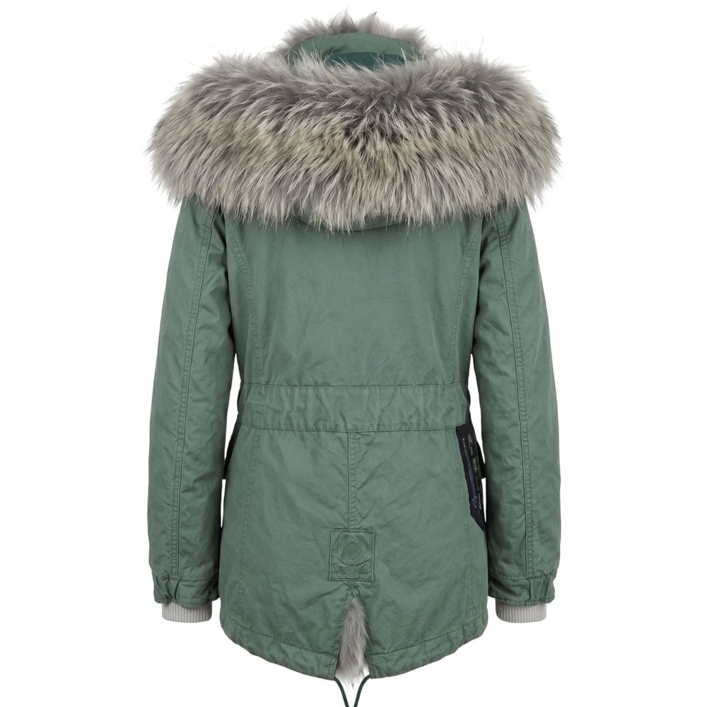 Mr&Mrs Italy Grüne Baumwolljacke für Damen