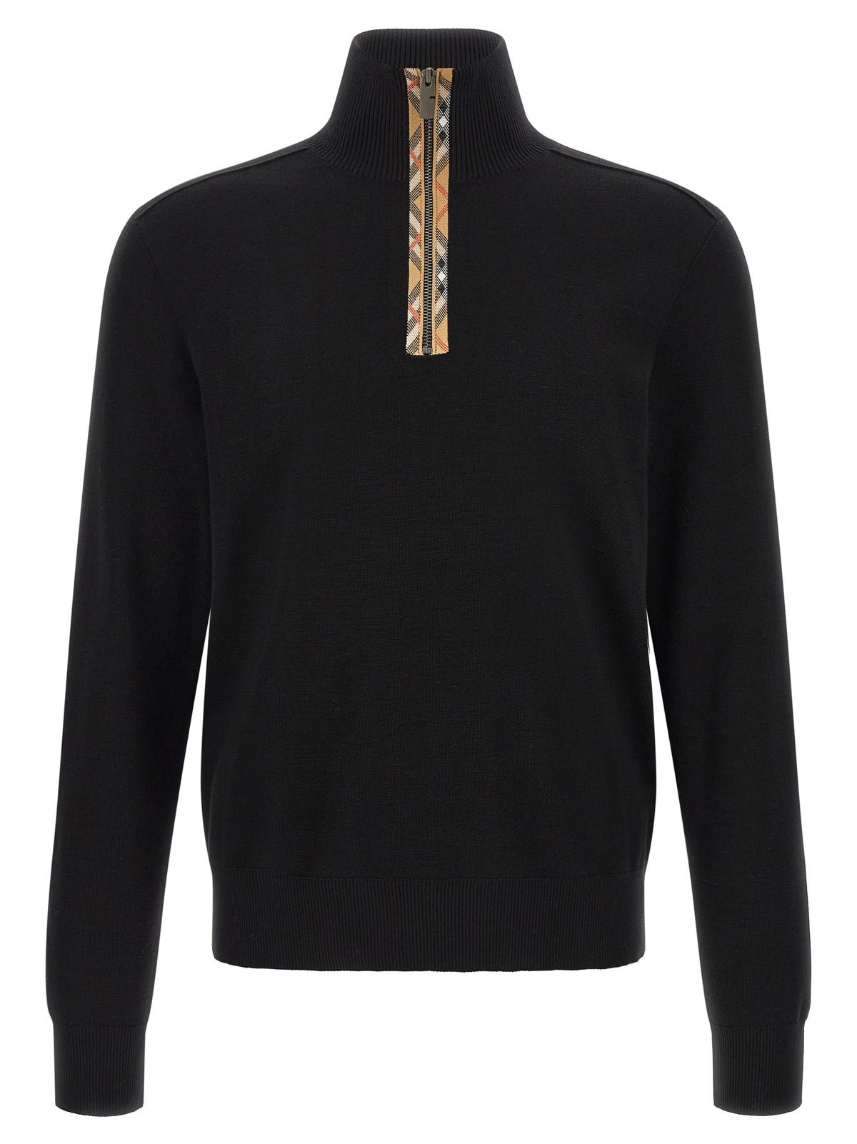 Burberry Schwarzer Wollcardigan
