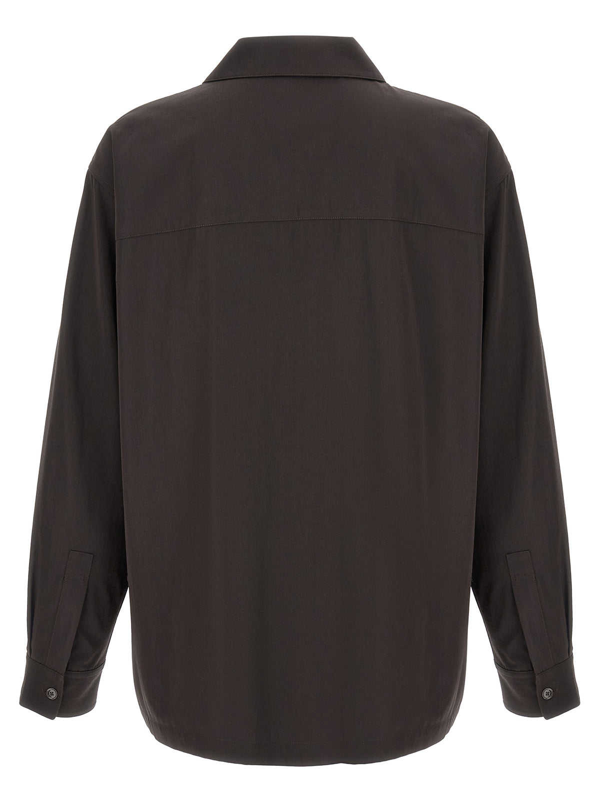 Lemaire Braune Wollbluse