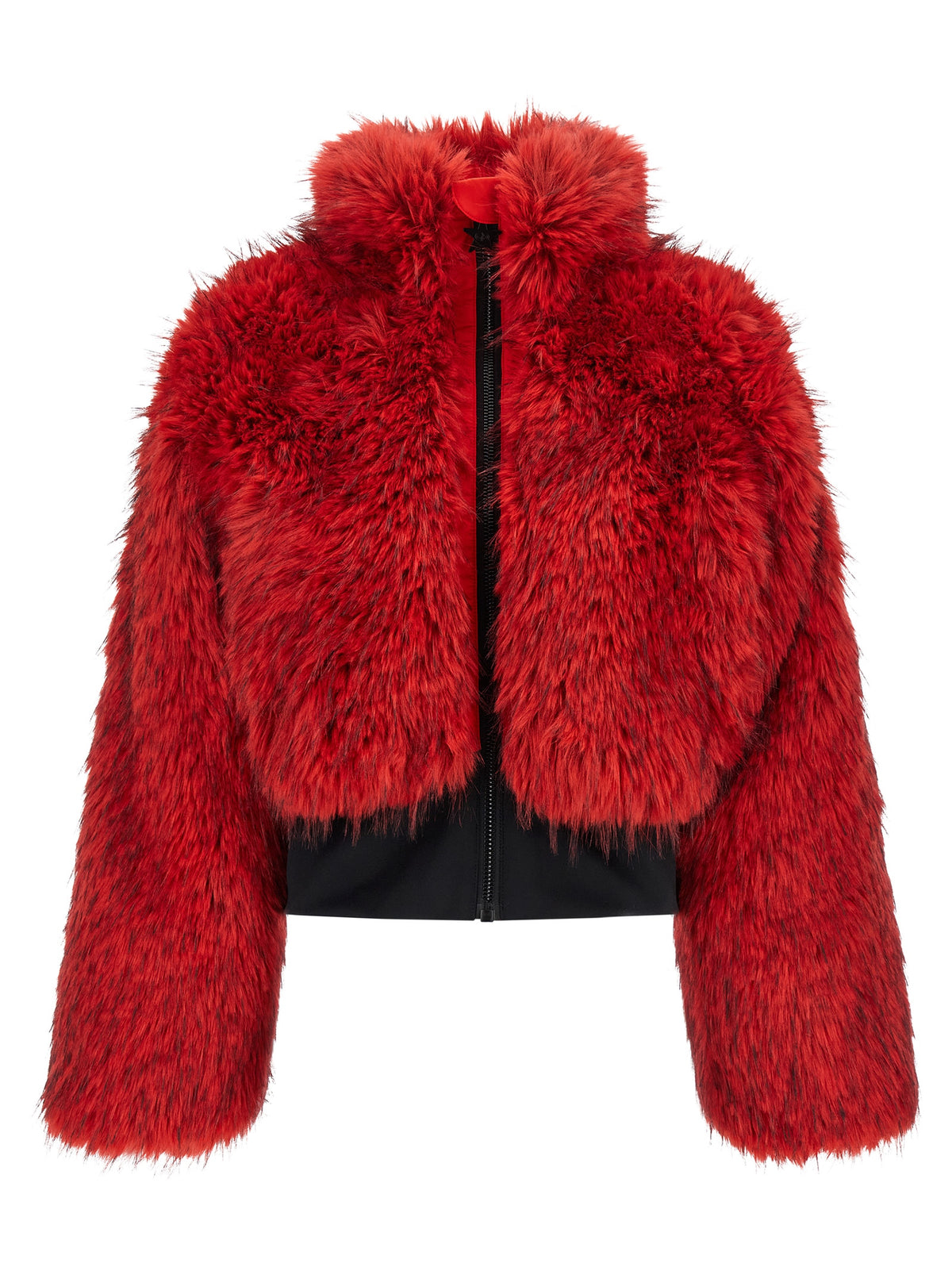 GOLDBERGH Rote Polyester-Jacke in voller Länge