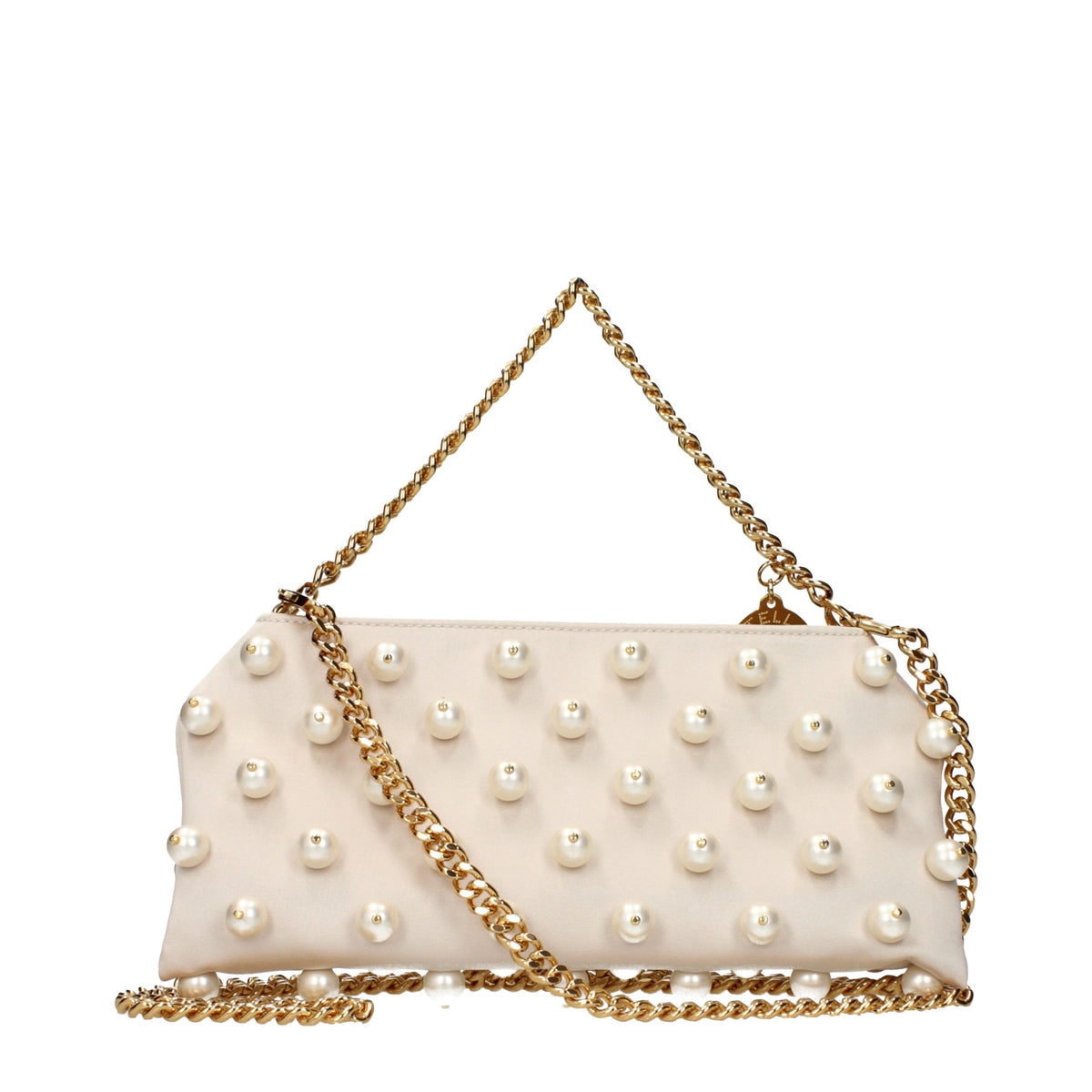Stella McCartney Beige Stoff-Handtasche