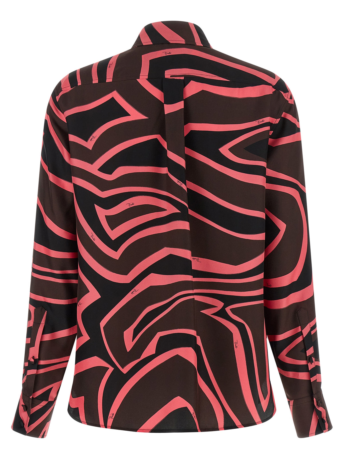 Emilio Pucci Mehrfarbige Seidenbluse