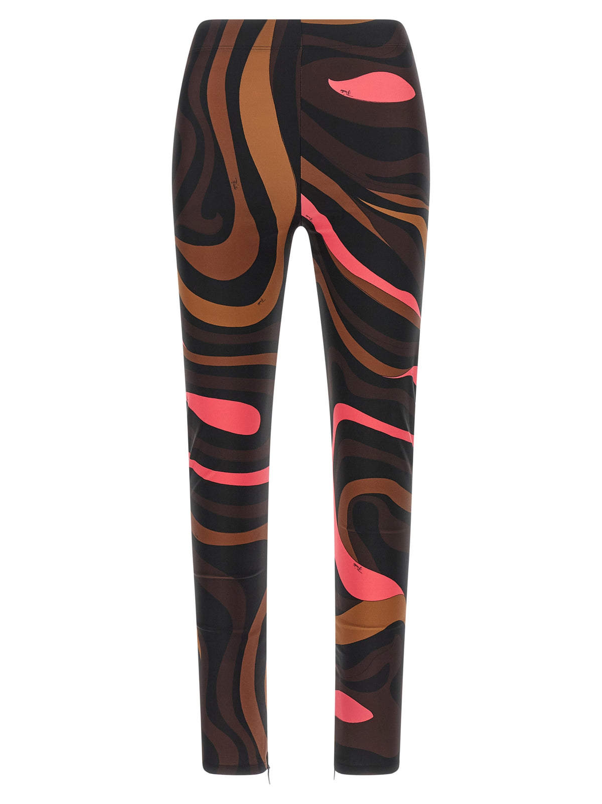 Emilio Pucci Braune Polyamid-Leggings