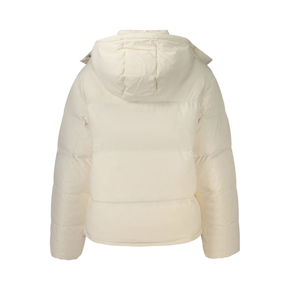 Tommy Hilfiger Weiße Damenjacke aus Polyester