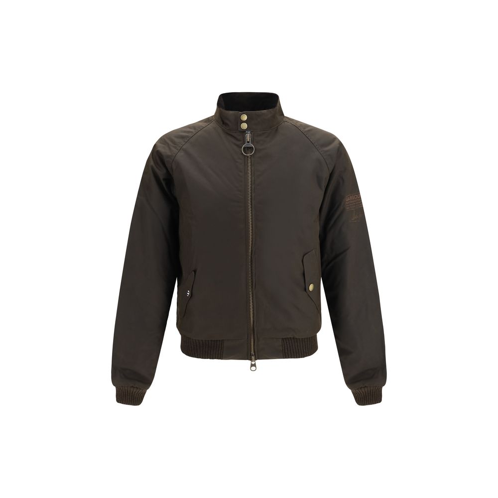 Barbour International Zweifarbige Bomberjacke aus Baumwolle