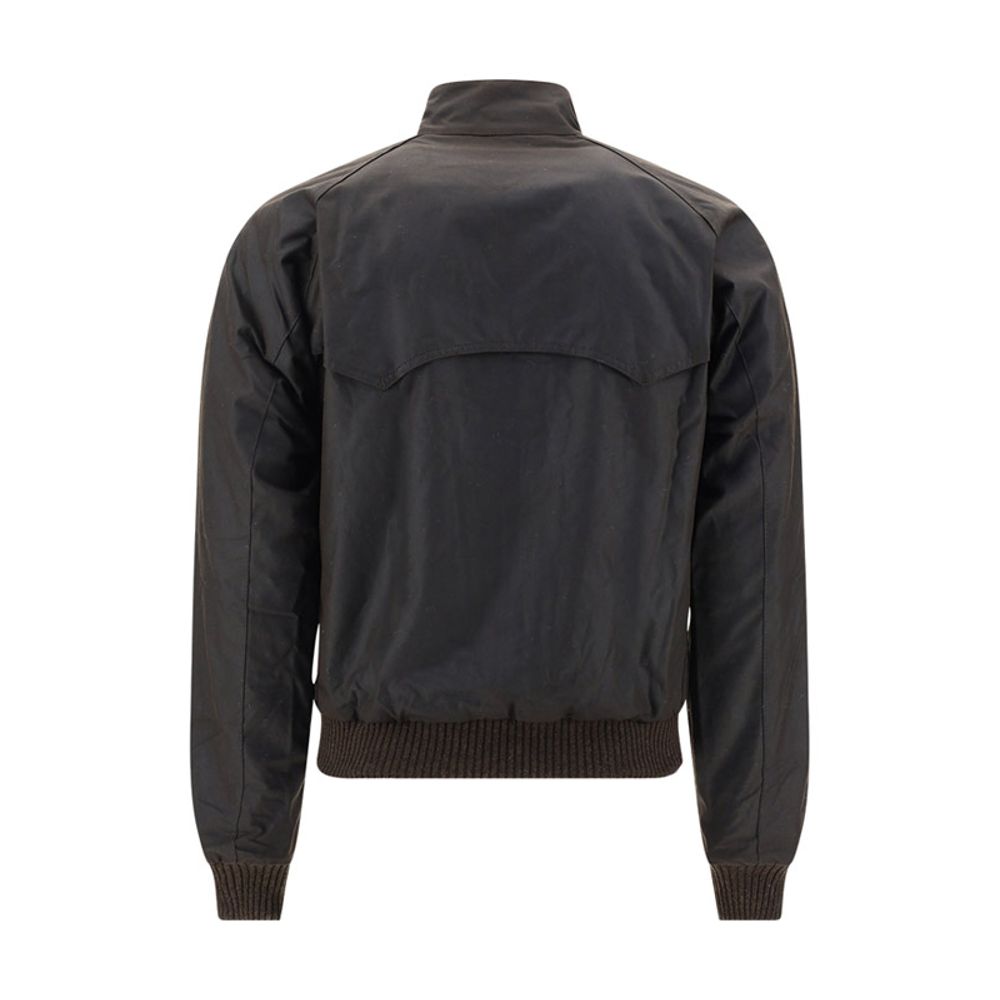 Barbour International Zweifarbige Bomberjacke aus Baumwolle