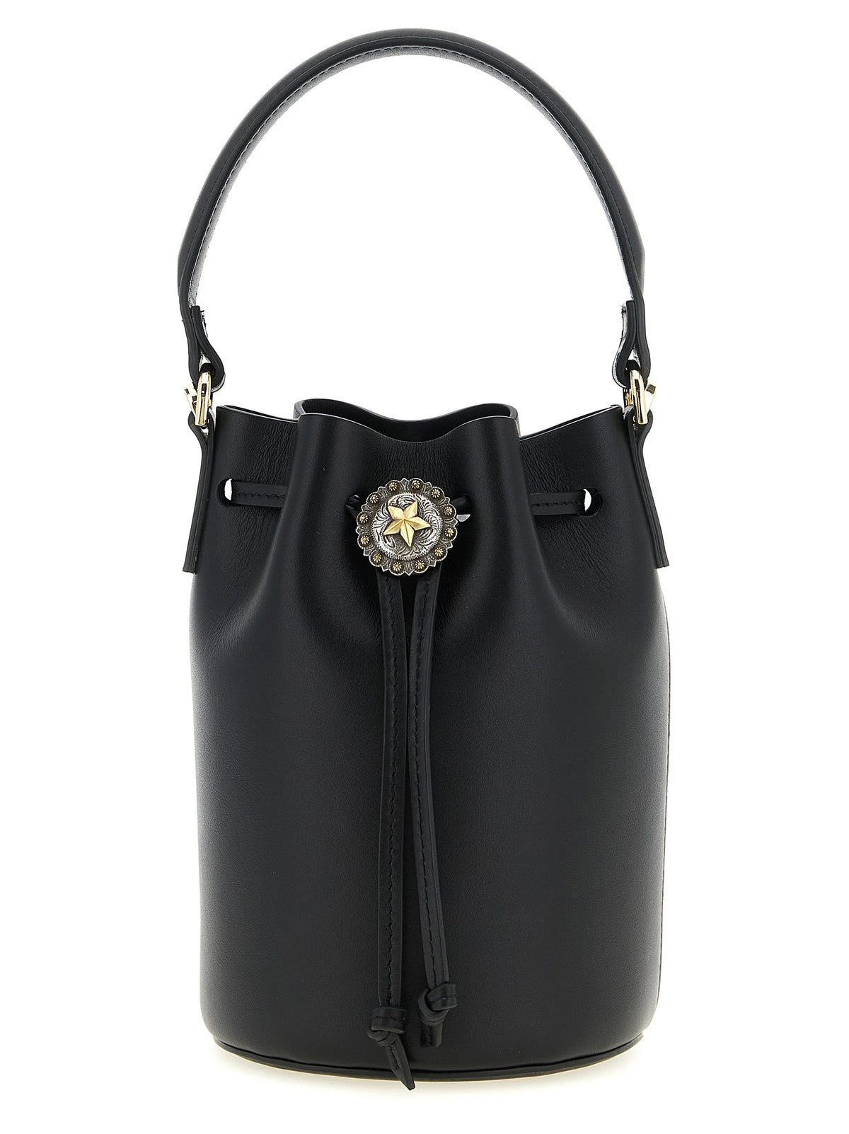 KATE CATE Schwarze Kalbsleder-Handtasche