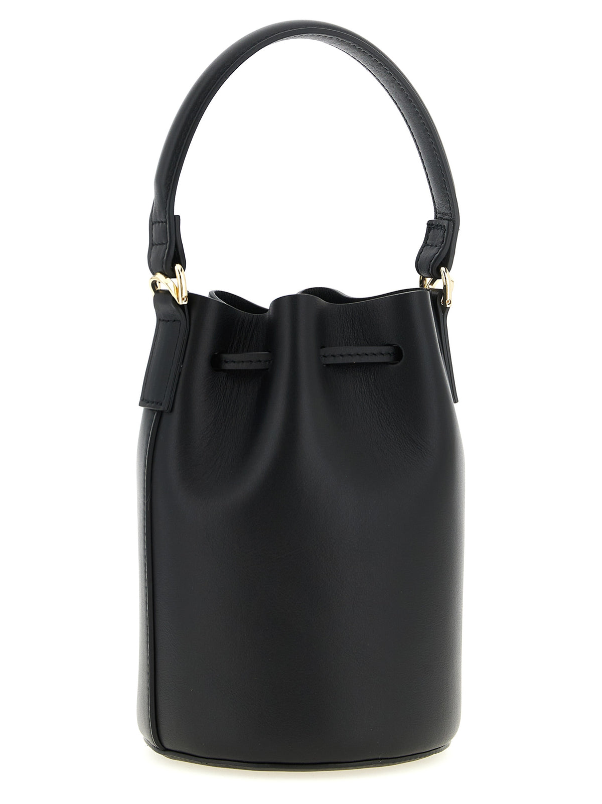 KATE CATE Schwarze Kalbsleder-Handtasche