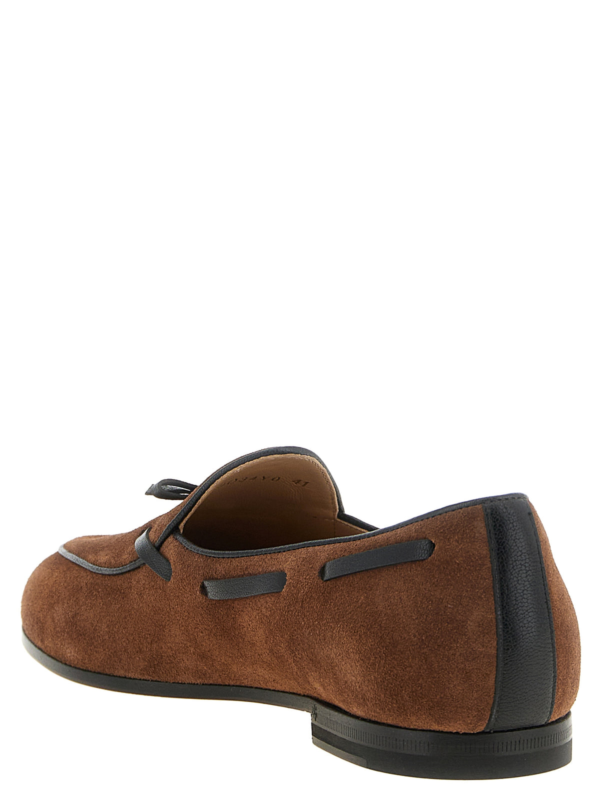 Valentino Garavani Braune Kalbsleder-Slipper