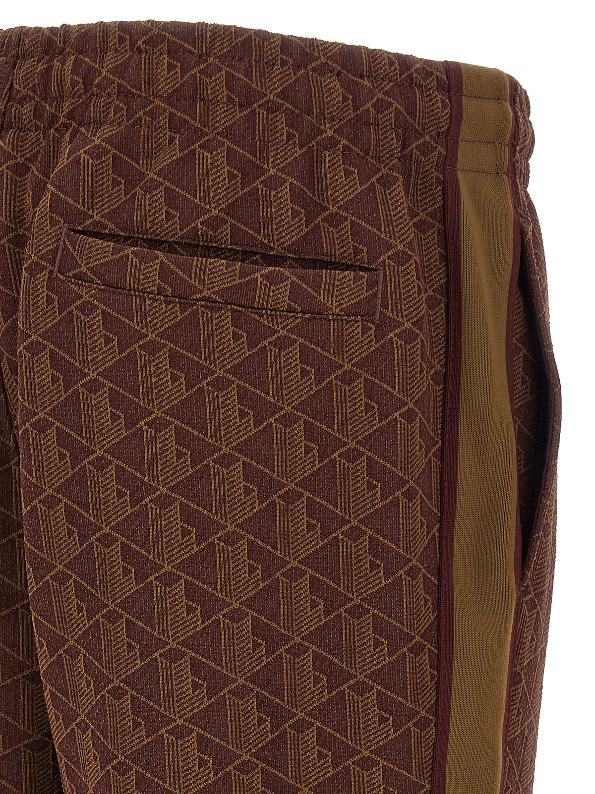 Lacoste Braune Polyester-Jogginghose (Trainingshose)