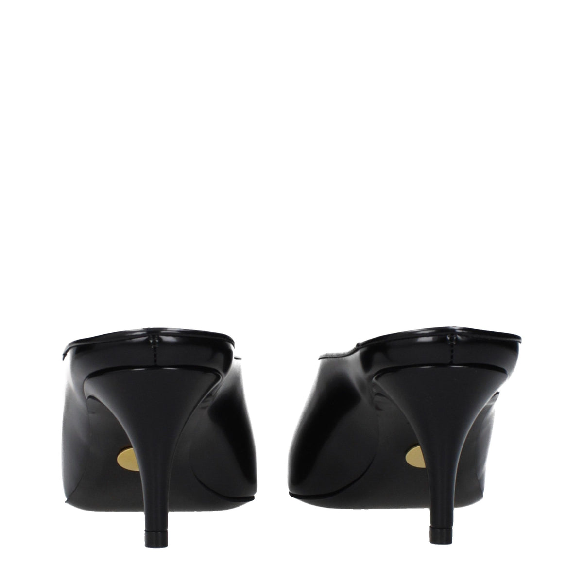 Stella McCartney Schwarze Leder Pumps mit hohem Absatz