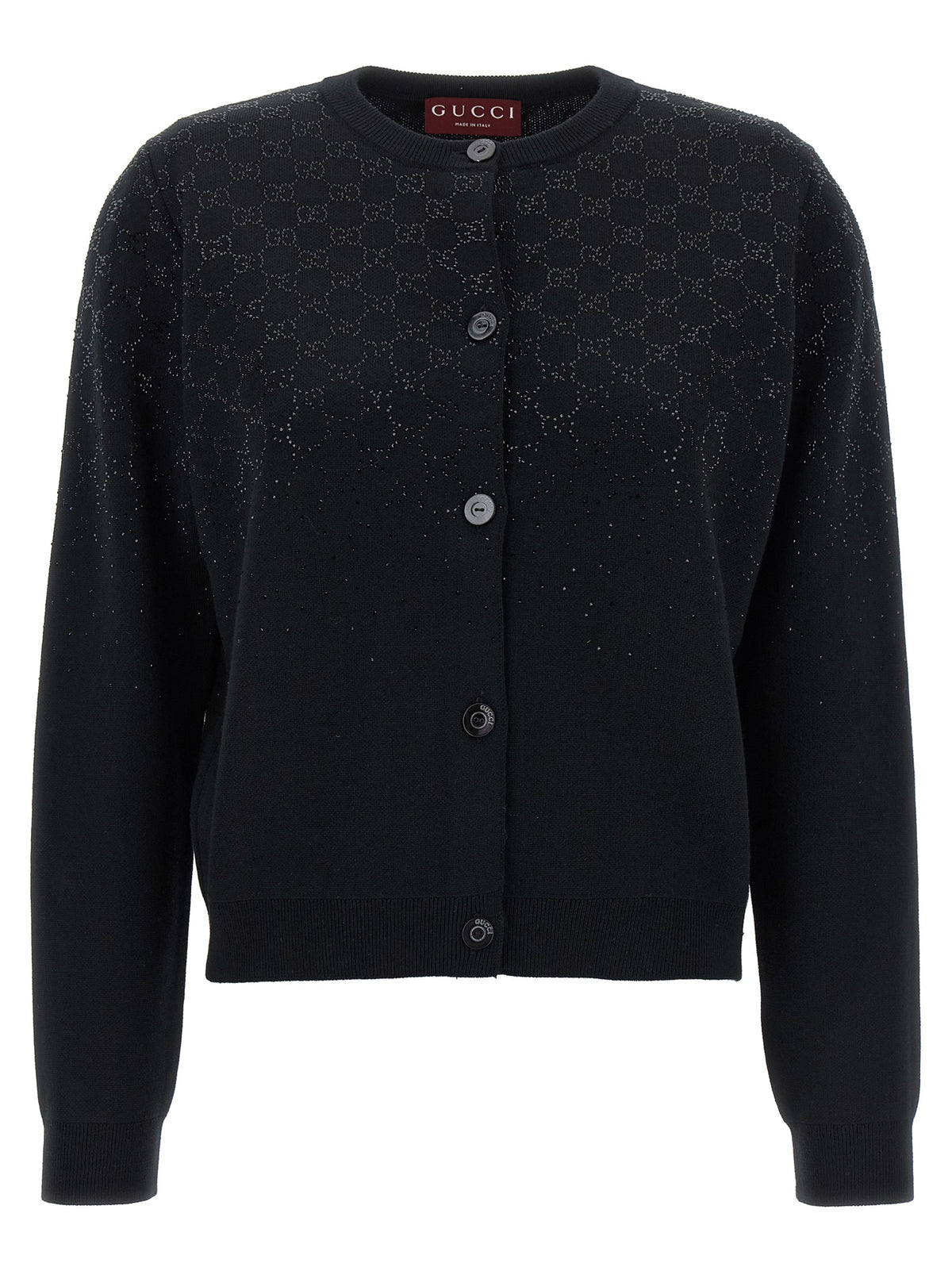 Gucci Schwarzer Wollcardigan