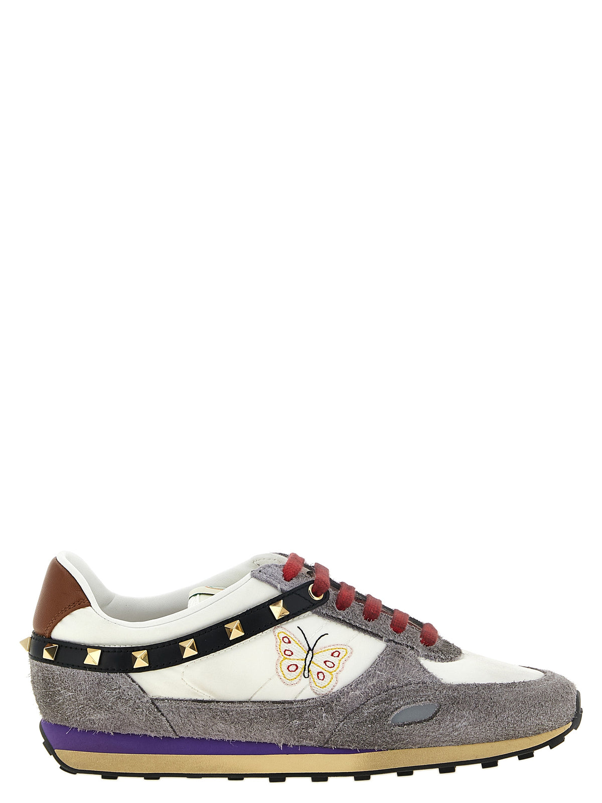 Valentino Garavani Bunte Sneaker aus Kalbsleder