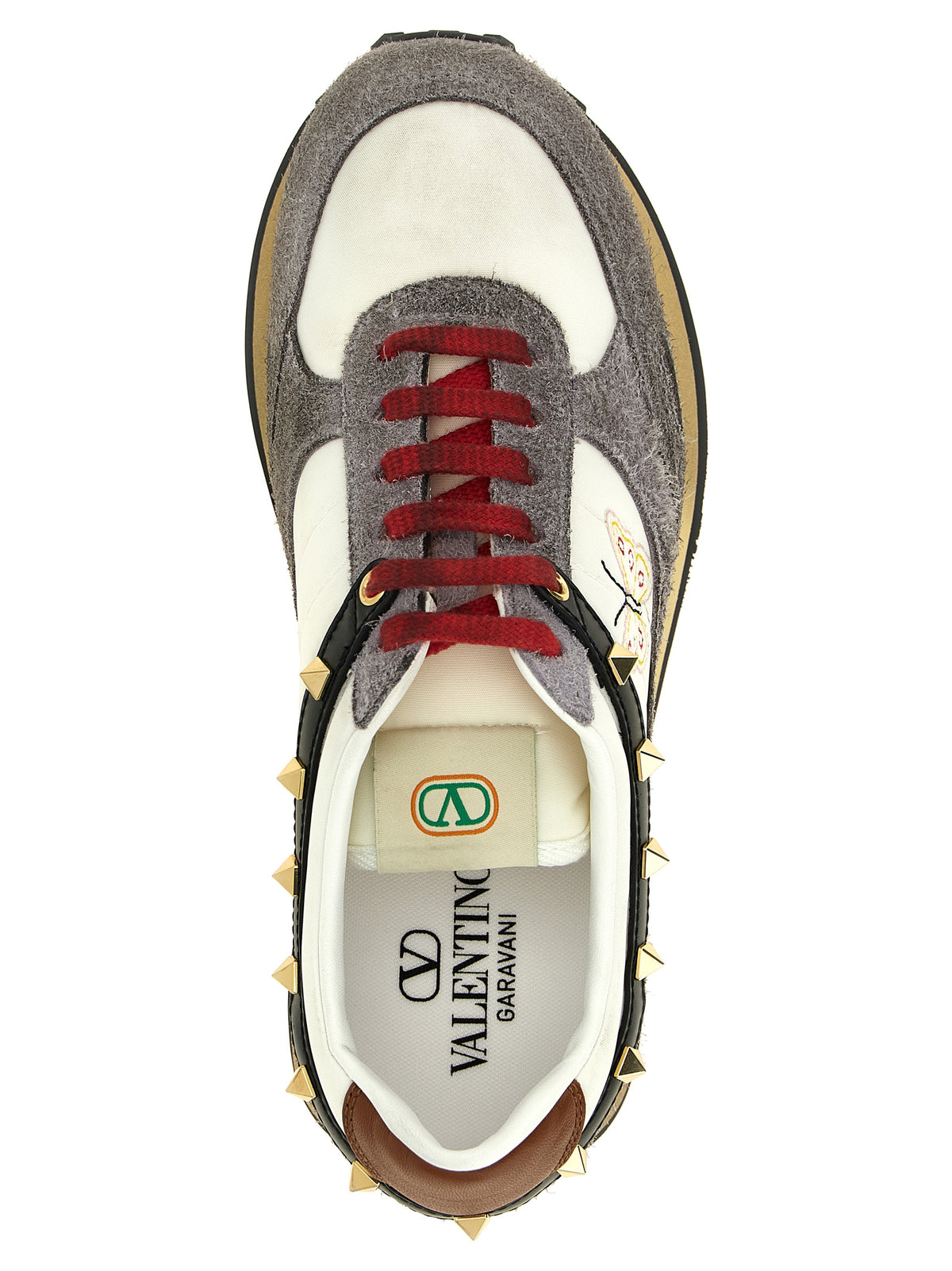Valentino Garavani Bunte Sneaker aus Kalbsleder