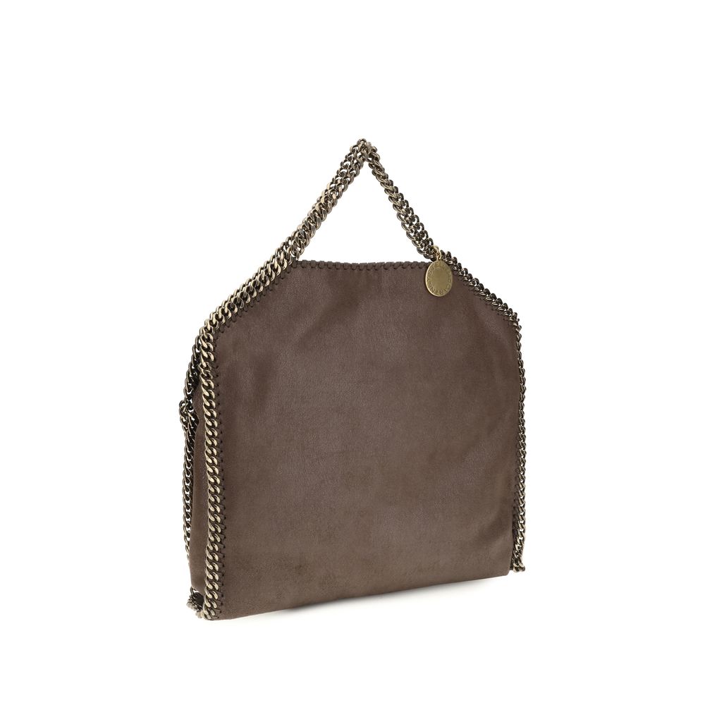 Stella McCartney Schultertasche aus braunem Polyamid