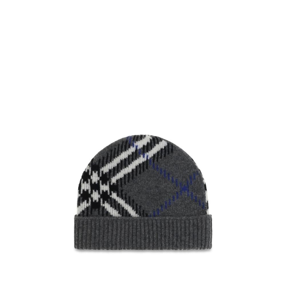 Burberry Graue Kaschmir-Mütze