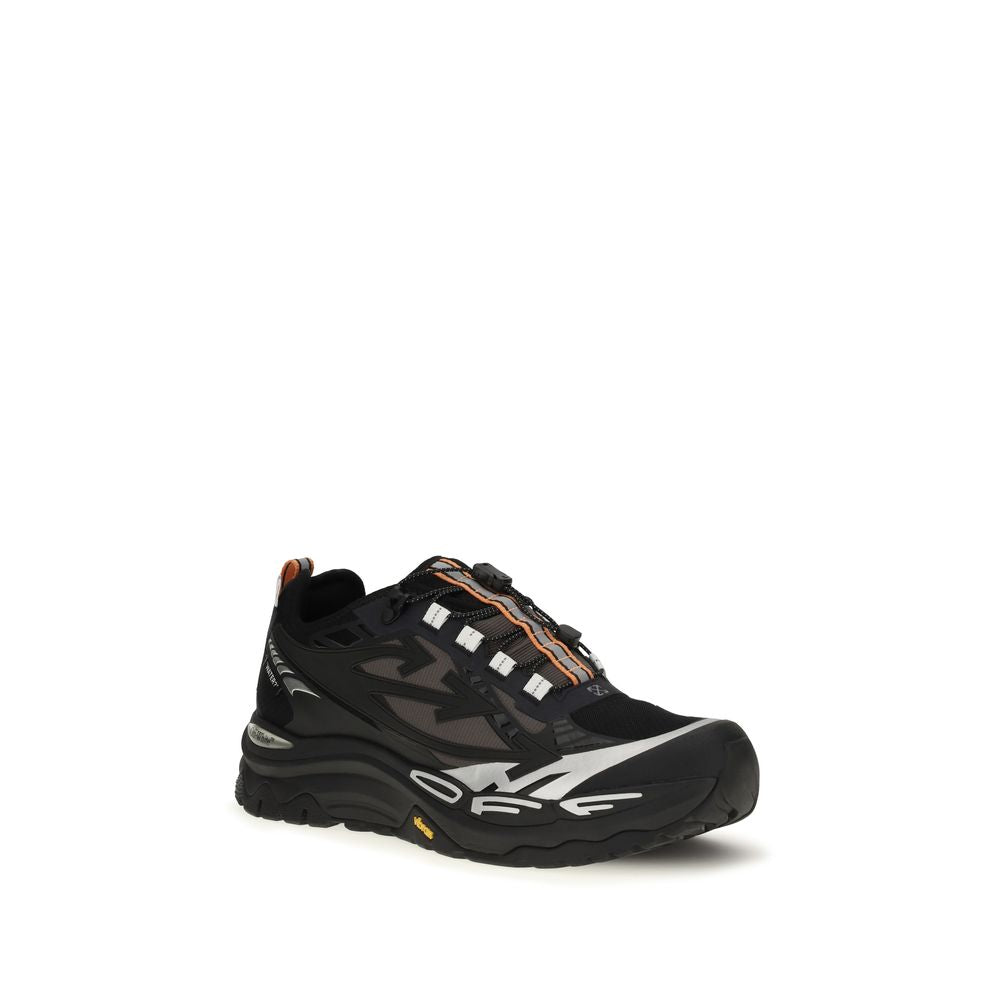 Off-White Schwarze Sneaker aus Polyester für sportliche Looks